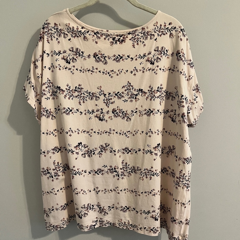 J. Jill Luxe Supima Short Sleeve Tee